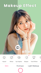 اسکرین شات 4 برنامه Beauty Camera - Sweet Camera