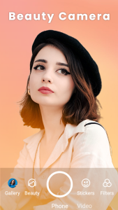 اسکرین شات 2 برنامه Beauty Camera - Sweet Camera