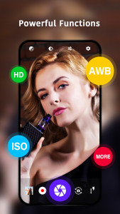 اسکرین شات 3 برنامه HD Camera: Professional Camera