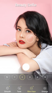 اسکرین شات 4 برنامه One S20 Camera, beauty selfie