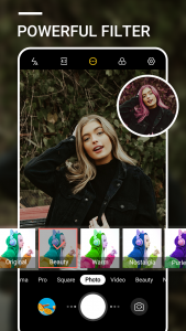اسکرین شات برنامه HD Camera - Filter Beauty Cam 7