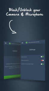اسکرین شات 2 برنامه Camera & Microphone Blocker