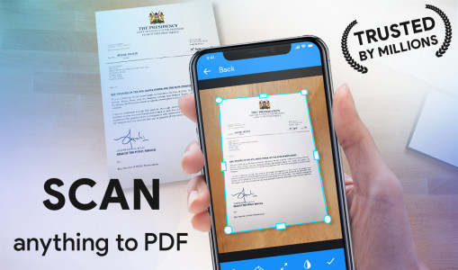 اسکرین شات 1 برنامه برنامه اسکن اسناد (Fast Scan: Free Document Scanner HD, PDF Scanning)