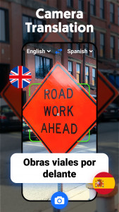 اسکرین شات 1 برنامه Photo Translate -CamTranslator