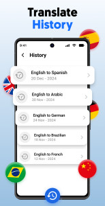 اسکرین شات 5 برنامه Photo Translator -CamTranslate