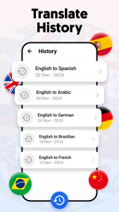 اسکرین شات 5 برنامه Photo Translator -CamTranslate