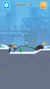 اسکرین شات 4 بازی Draw Bridge Games: Car Bridge