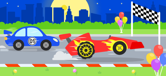 اسکرین شات 1 بازی Car Game for Toddlers & Kids 2