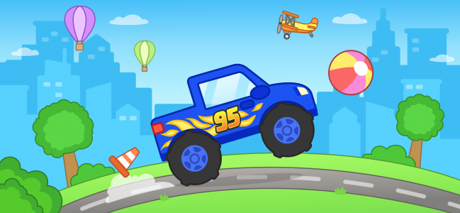 اسکرین شات 1 بازی Car games for toddlers & kids