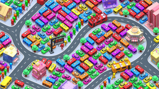 اسکرین شات 6 بازی Car Jam: Traffic Puzzle