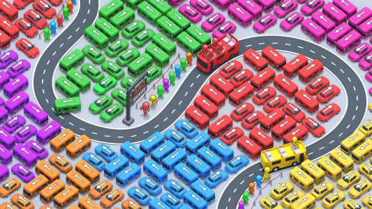 اسکرین شات 6 بازی Car Jam: Traffic Puzzle