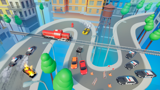 اسکرین شات 2 بازی Line Race: Police Pursuit