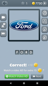 اسکرین شات 4 بازی Car Logo Quiz
