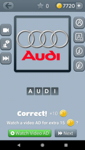 اسکرین شات بازی Car Logo Quiz 7