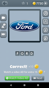 اسکرین شات بازی Car Logo Quiz 4