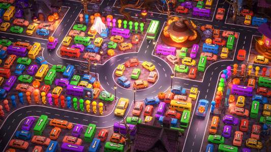 اسکرین شات 1 بازی Car Jam Solver: Traffic Jam