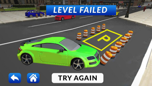 اسکرین شات برنامه Car Parking Challenge 3D - Parking Simulator 2020 7