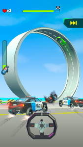 اسکرین شات بازی Crazy Rush 3D: Race Master 4