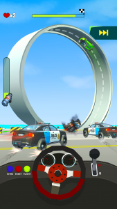 اسکرین شات بازی Crazy Rush 3D: Race Master 4