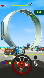 اسکرین شات 4 بازی Crazy Rush 3D: Race Master