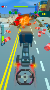 اسکرین شات بازی Crazy Rush 3D: Race Master 3