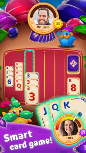 اسکرین شات 1 بازی Gnomy Rummy: Shuffle Card Game