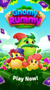 اسکرین شات 6 بازی Gnomy Rummy: Shuffle Card Game