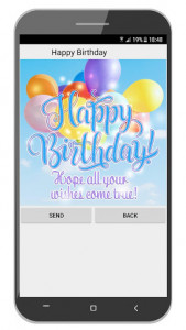 اسکرین شات برنامه Happy Birthday Cards App 7