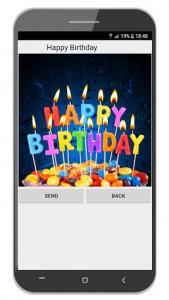 اسکرین شات برنامه Happy Birthday Cards App 8