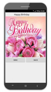 اسکرین شات برنامه Happy Birthday Cards App 6