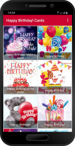 اسکرین شات برنامه Happy Birthday Cards & GIFs 5