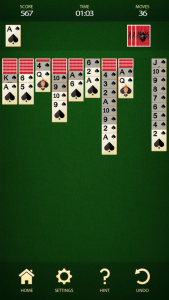 اسکرین شات بازی Spider Solitaire: Card Game 3