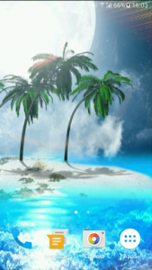 اسکرین شات برنامه Video Wallpapers: Paradise Islands 3