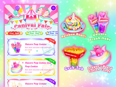 اسکرین شات بازی Unicorn Chef Games for Teens 5