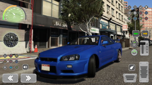 اسکرین شات 1 بازی Skyline R34 GTR City Racetrack