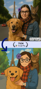 اسکرین شات 1 برنامه Cartoon Photo Editor ・Toon AI
