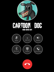 اسکرین شات برنامه Scary Cartoon Dog Prank 6