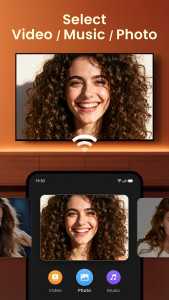 اسکرین شات 3 برنامه Cast to TV, Chromecast & Roku