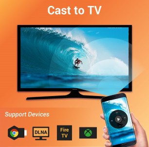اسکرین شات برنامه Cast to TV - Chromecast, Roku 1