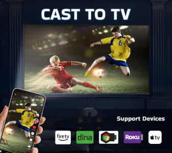 اسکرین شات 8 برنامه Screen Mirroring & TV Cast