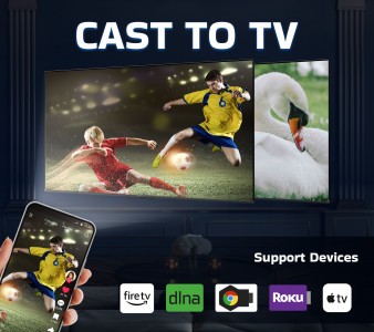 اسکرین شات 8 برنامه Screen Mirroring & TV Cast