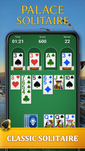 اسکرین شات 1 بازی Palace Solitaire - Card Games
