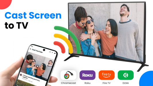 اسکرین شات 1 برنامه Cast to Chromecast, Roku, & TV