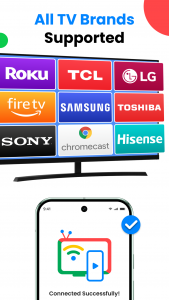 اسکرین شات 2 برنامه Cast to Chromecast, Roku, & TV