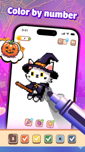 اسکرین شات 2 بازی Pixel Number - DIY Coloring