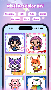 اسکرین شات 1 بازی Pixel Number - DIY Coloring