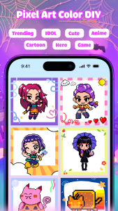 اسکرین شات 1 بازی Pixel Number - DIY Coloring