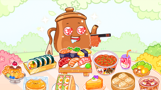 اسکرین شات 1 بازی Meme Mukbang ASMR Game