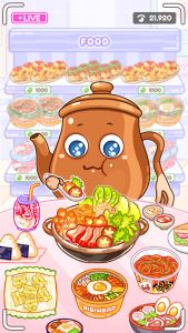 اسکرین شات 2 بازی Meme Mukbang ASMR Game