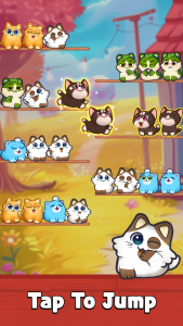 اسکرین شات 2 بازی Cat Sort Puzzle: Cute Pet Game